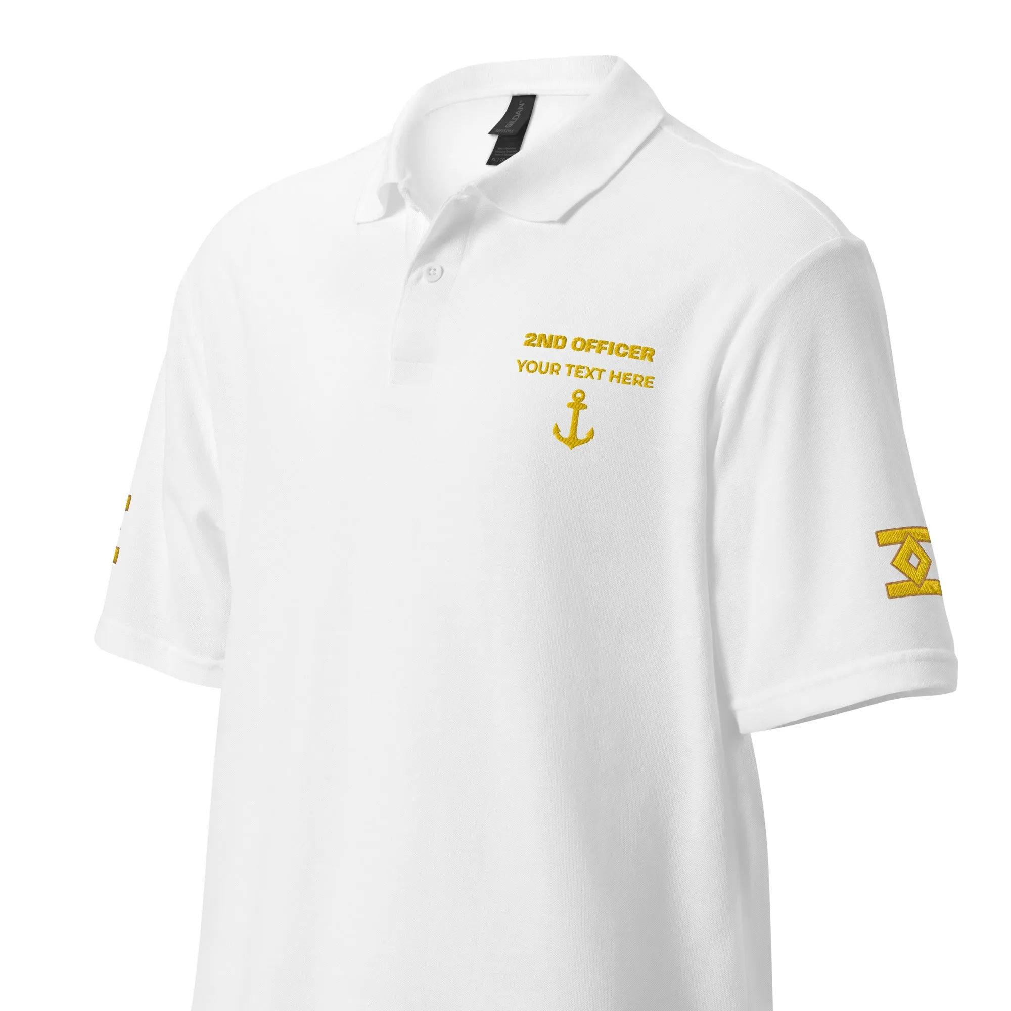 2nd Officer with personalized embroidery (choose epaulettes)