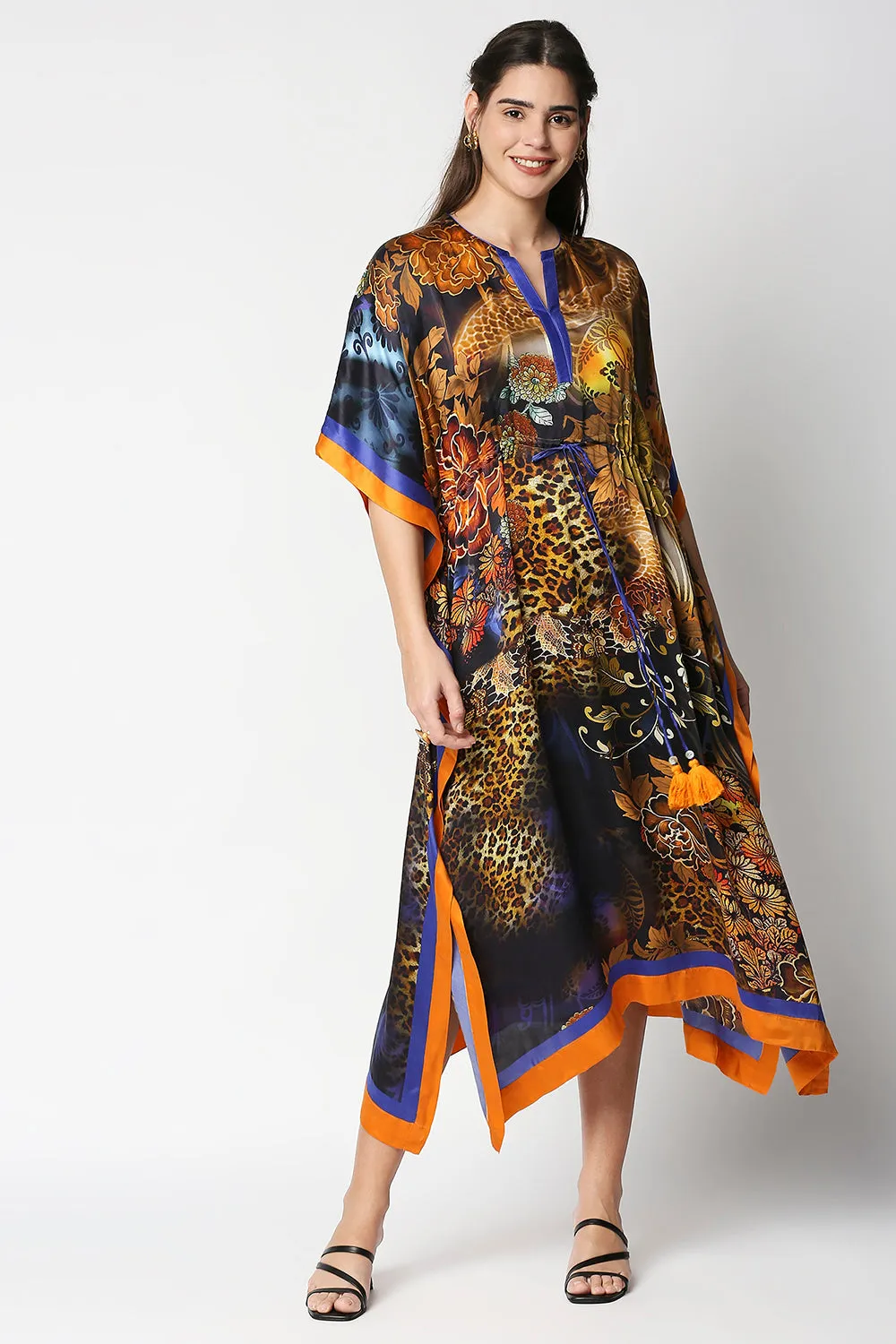 Abstract Wilderness Kaftan