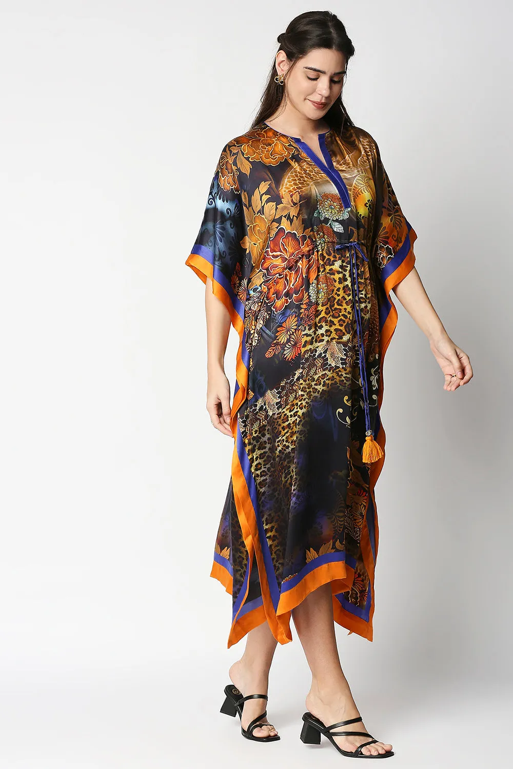 Abstract Wilderness Kaftan