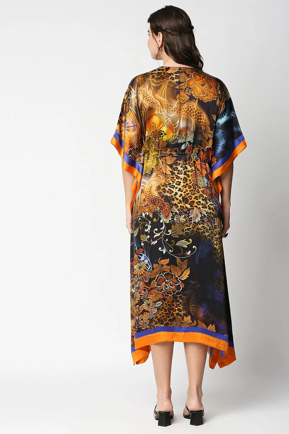 Abstract Wilderness Kaftan