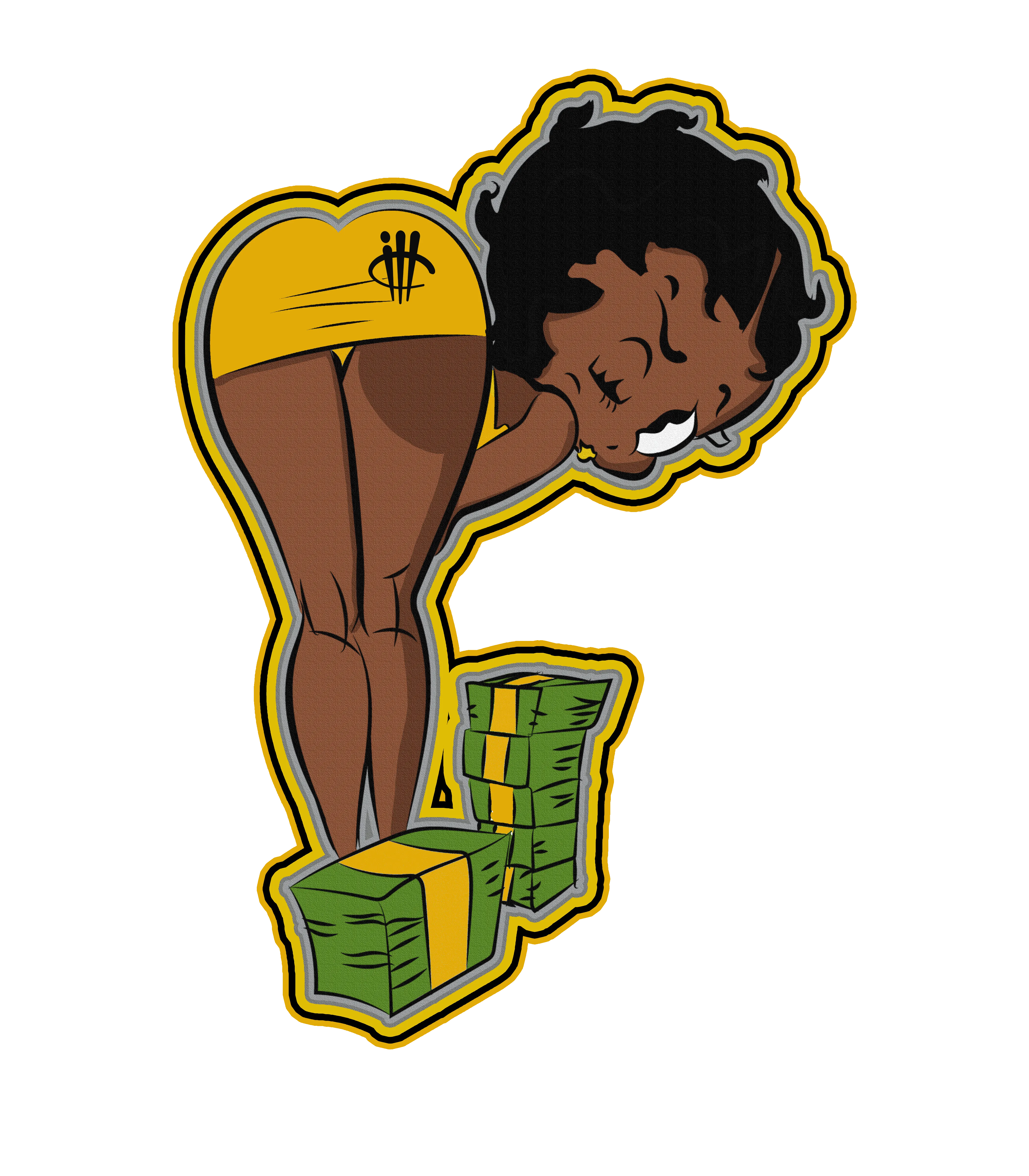 Air Jordan 4 WNNS “Vivid Sulfur” | illcurrency Black T-Shirt (BOO)