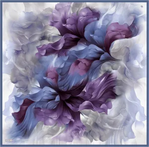 Armine Whispering Petals Silk Scarf #10