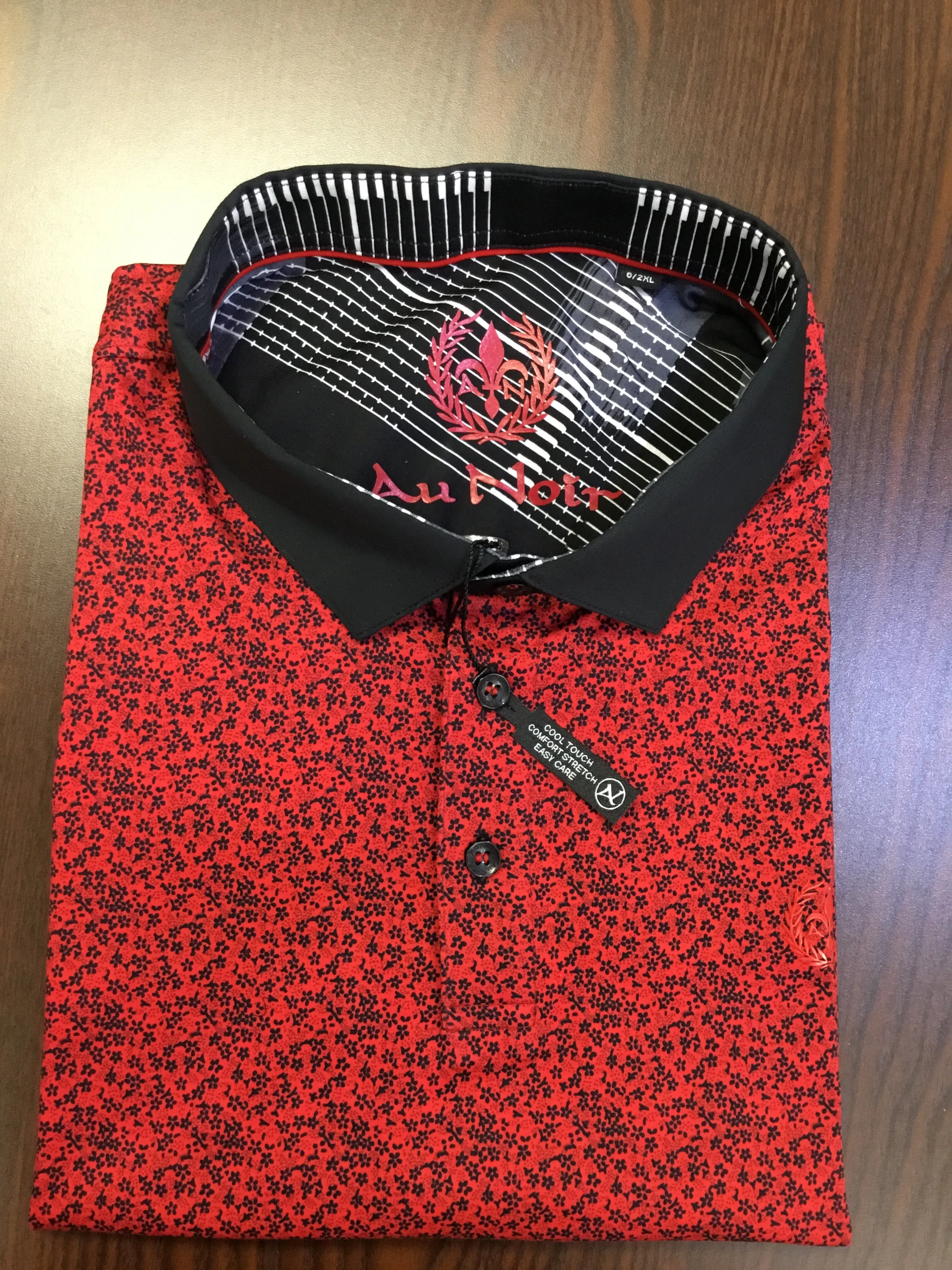 Au Noir JALISCO Polo Red