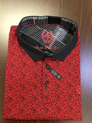 Au Noir JALISCO Polo Red