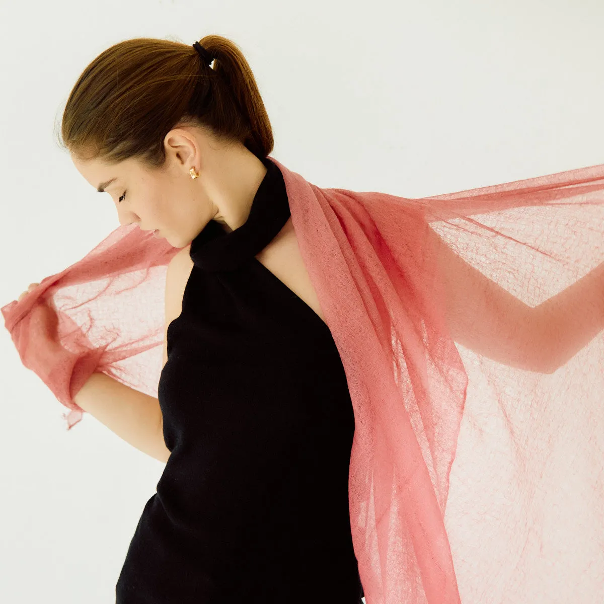 Aurora One Shoulder Cashmere Top