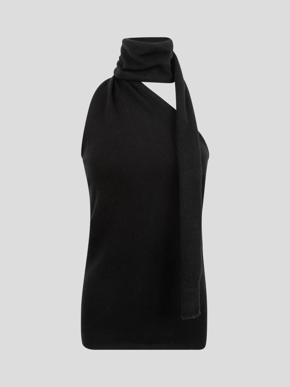 Aurora One Shoulder Cashmere Top