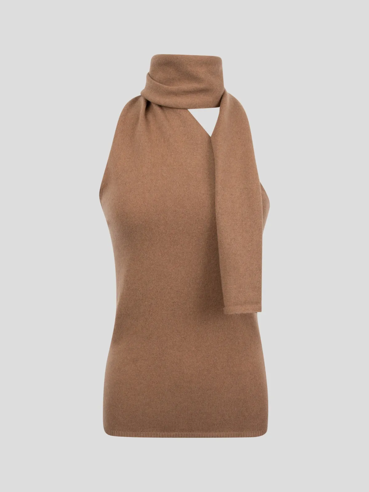 Aurora One Shoulder Cashmere Top