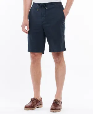 Barbour - Linen Cotton Mix Short, City Navy