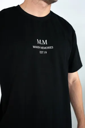BASE TEE IN BLACK