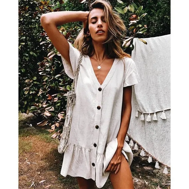 Beach Cover up Bottom Kaftan