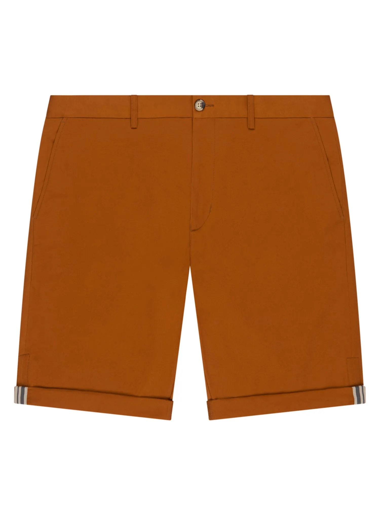 Ben Sherman Signature Slim Stretch Chino Shorts - Nutmeg