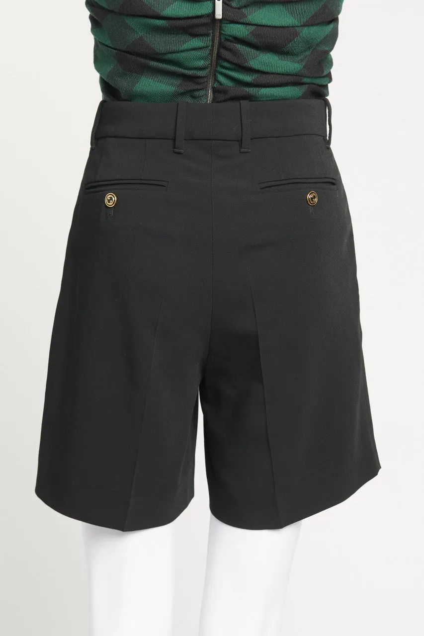 Black Smart Preowned Shorts