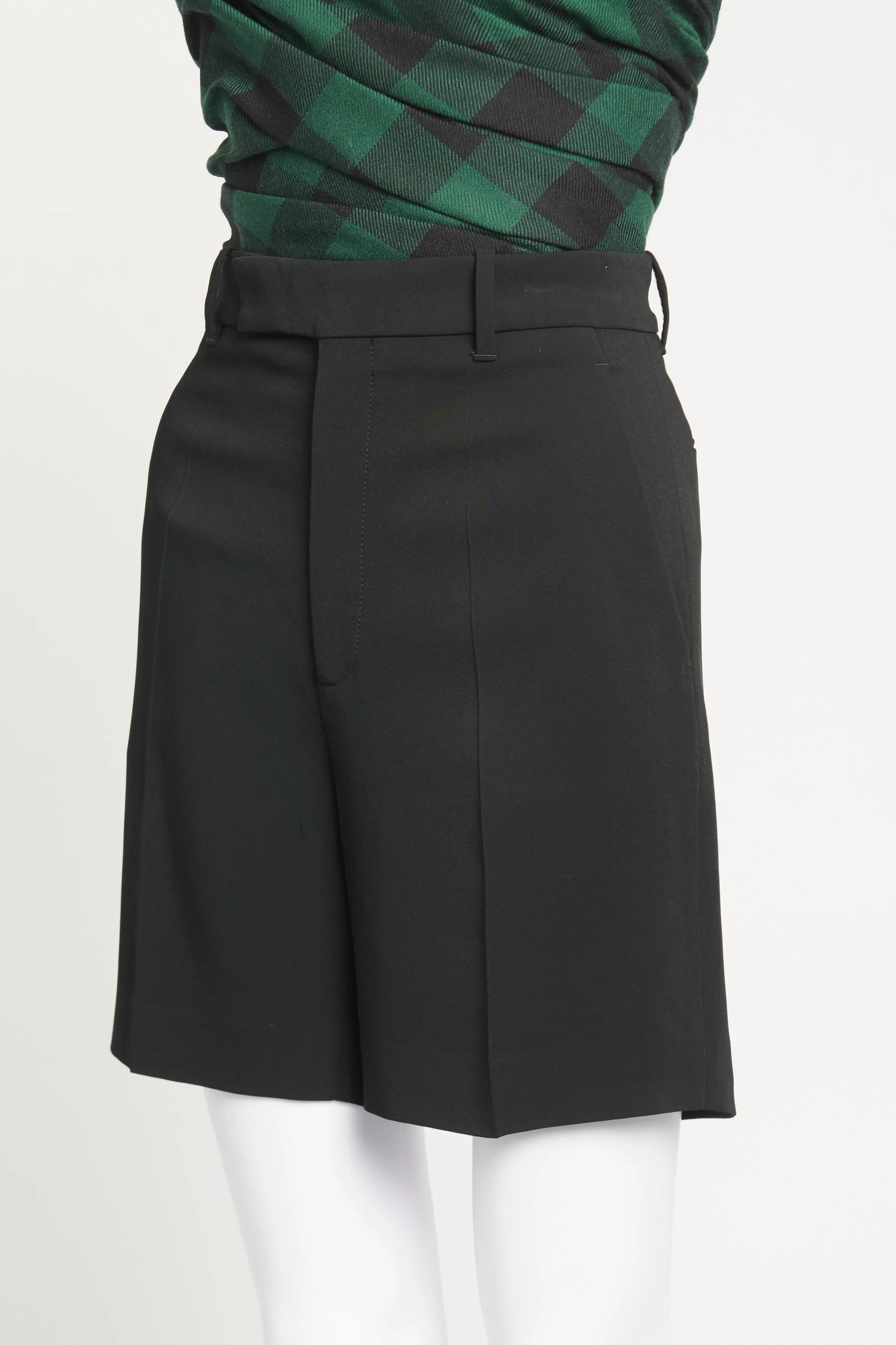 Black Smart Preowned Shorts