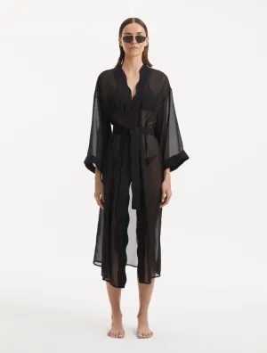 Blaze Black Kaftan
