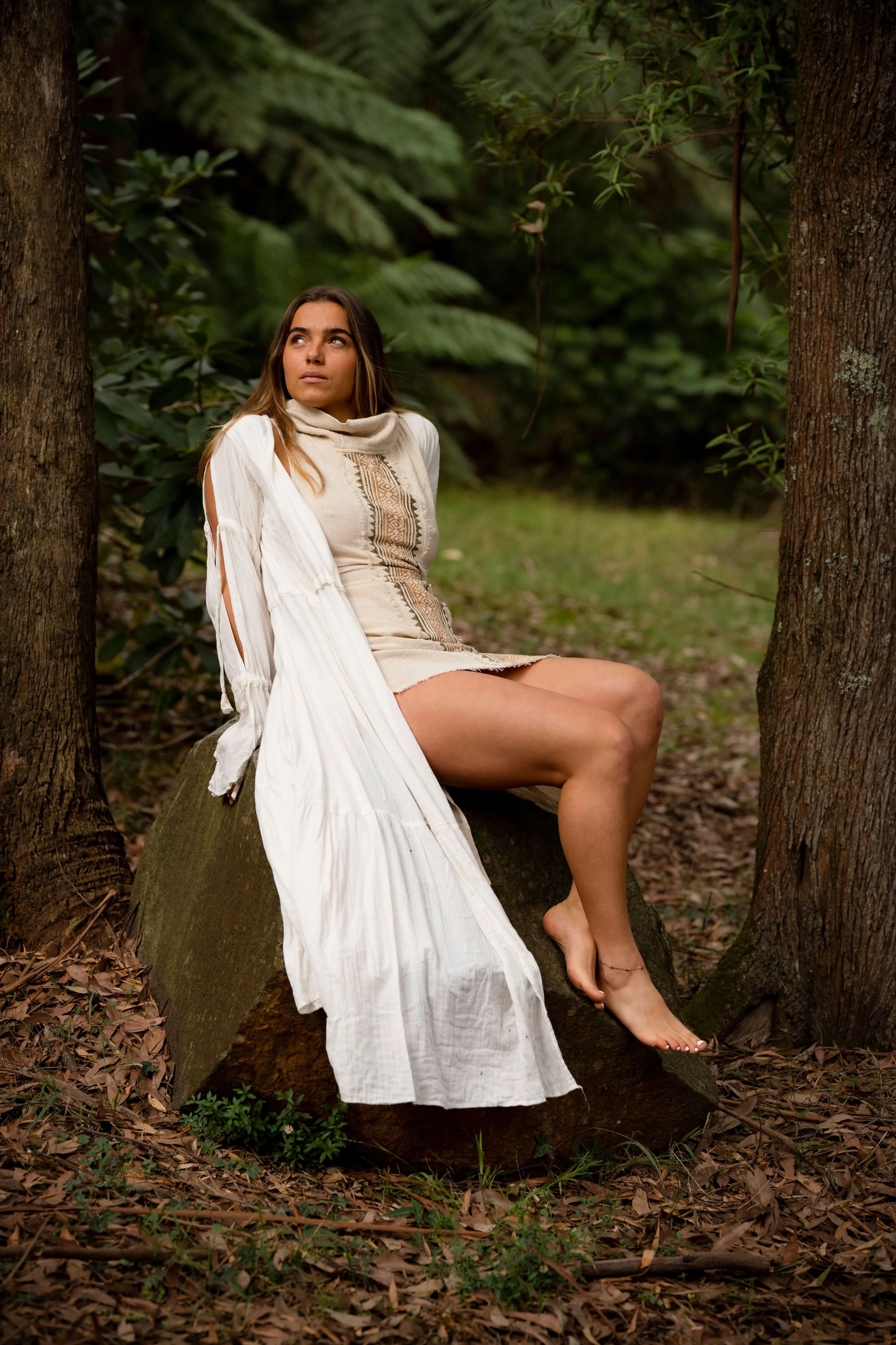 Bohemian Turtle Neck Dress - Wholesale