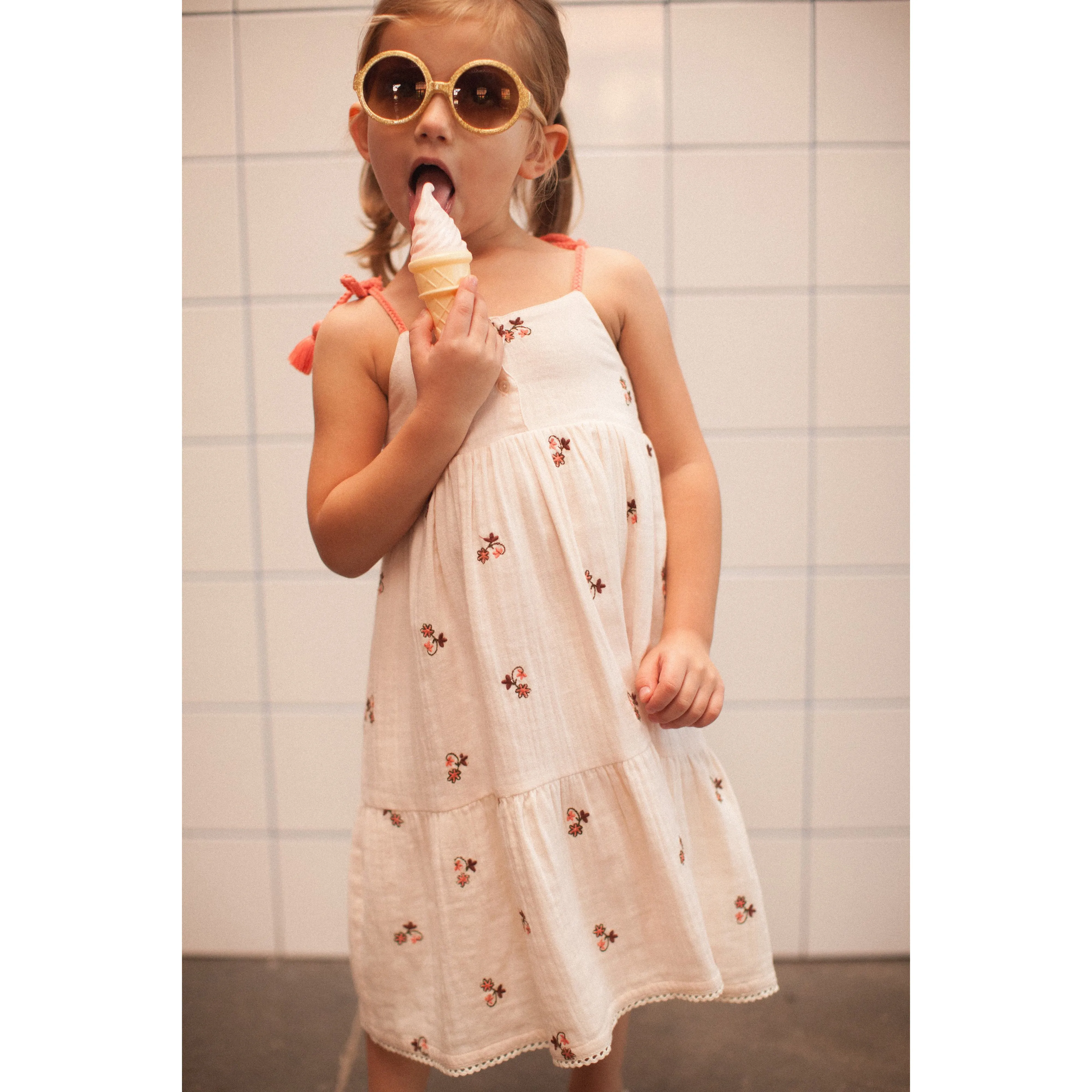Bonheur du Jour Paris Girl Dress Pink