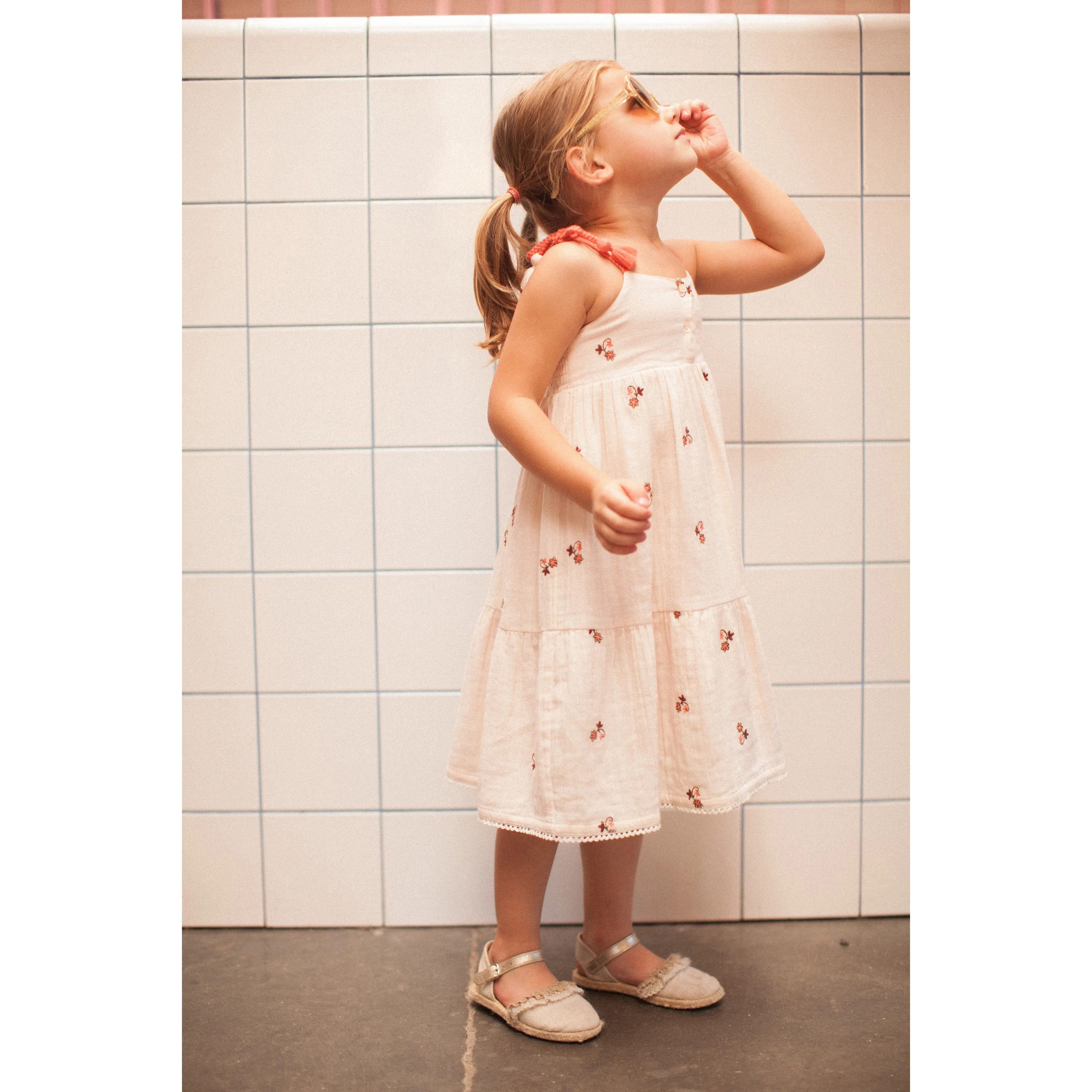 Bonheur du Jour Paris Girl Dress Pink