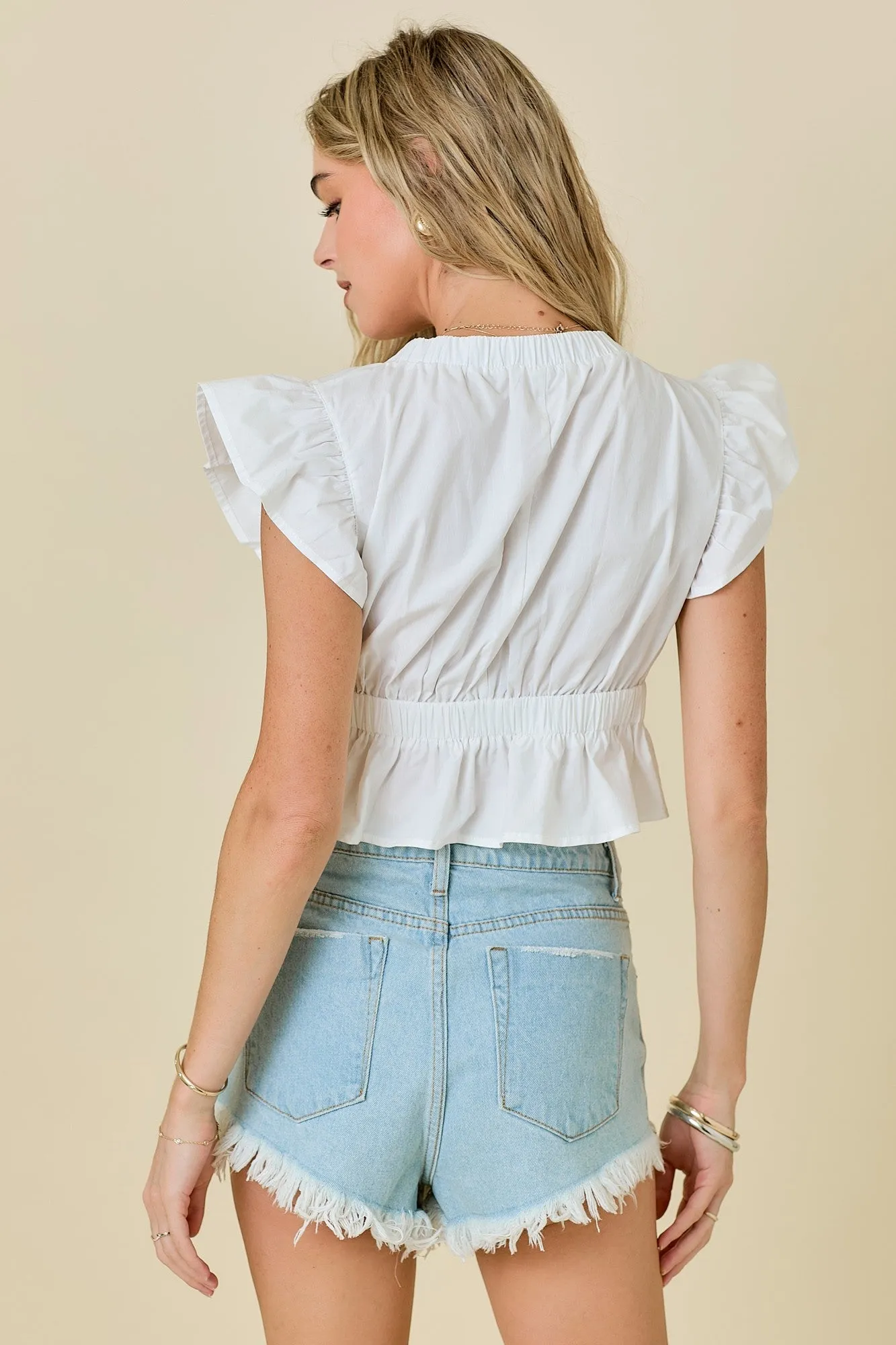 Bow Babydoll Top
