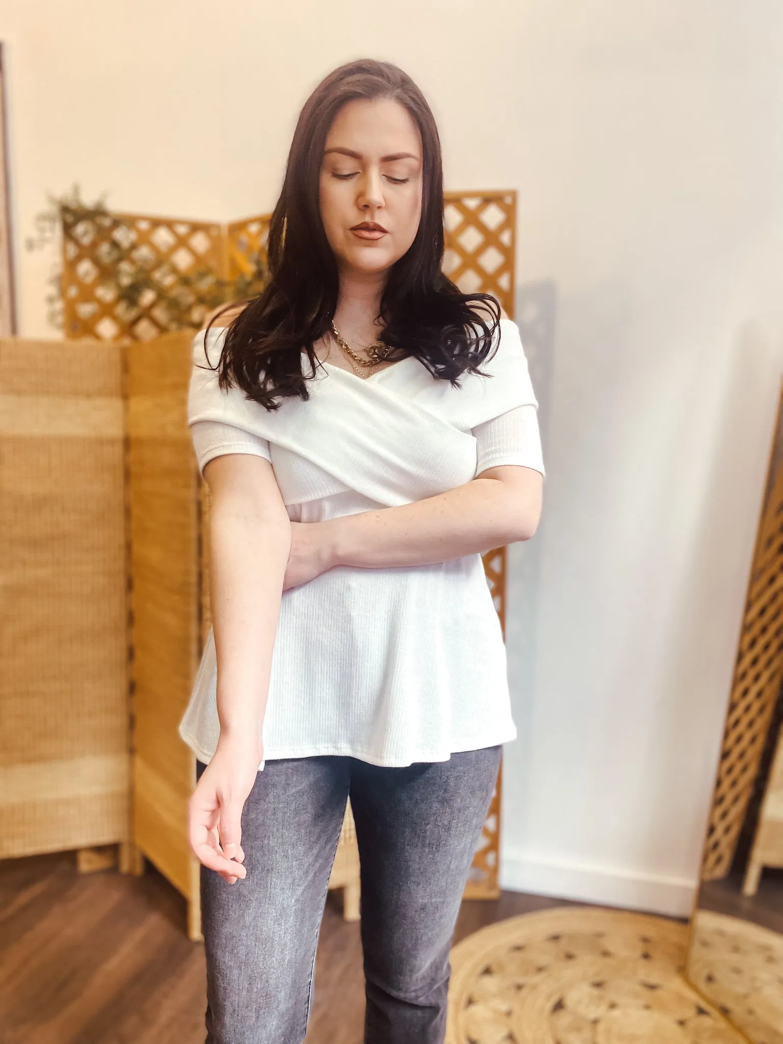 Brenda Off Shoulder Top