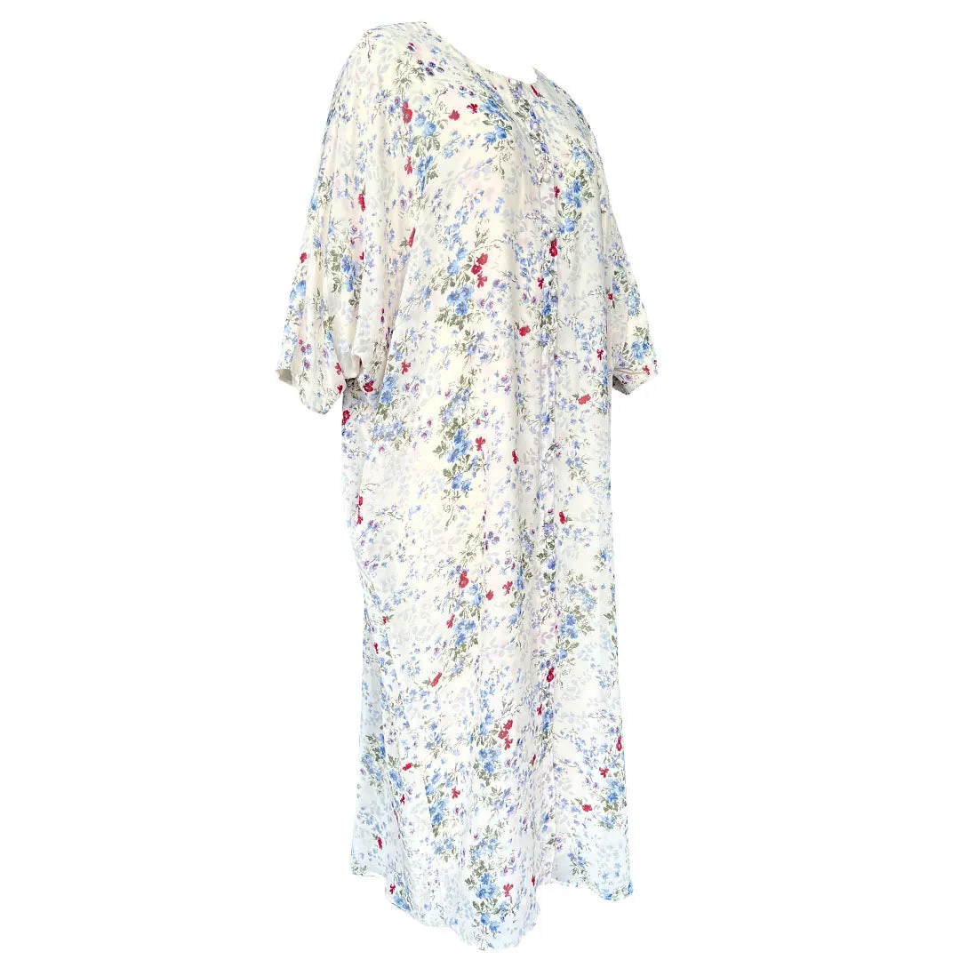 Bushra Chiffon Dress - Beige