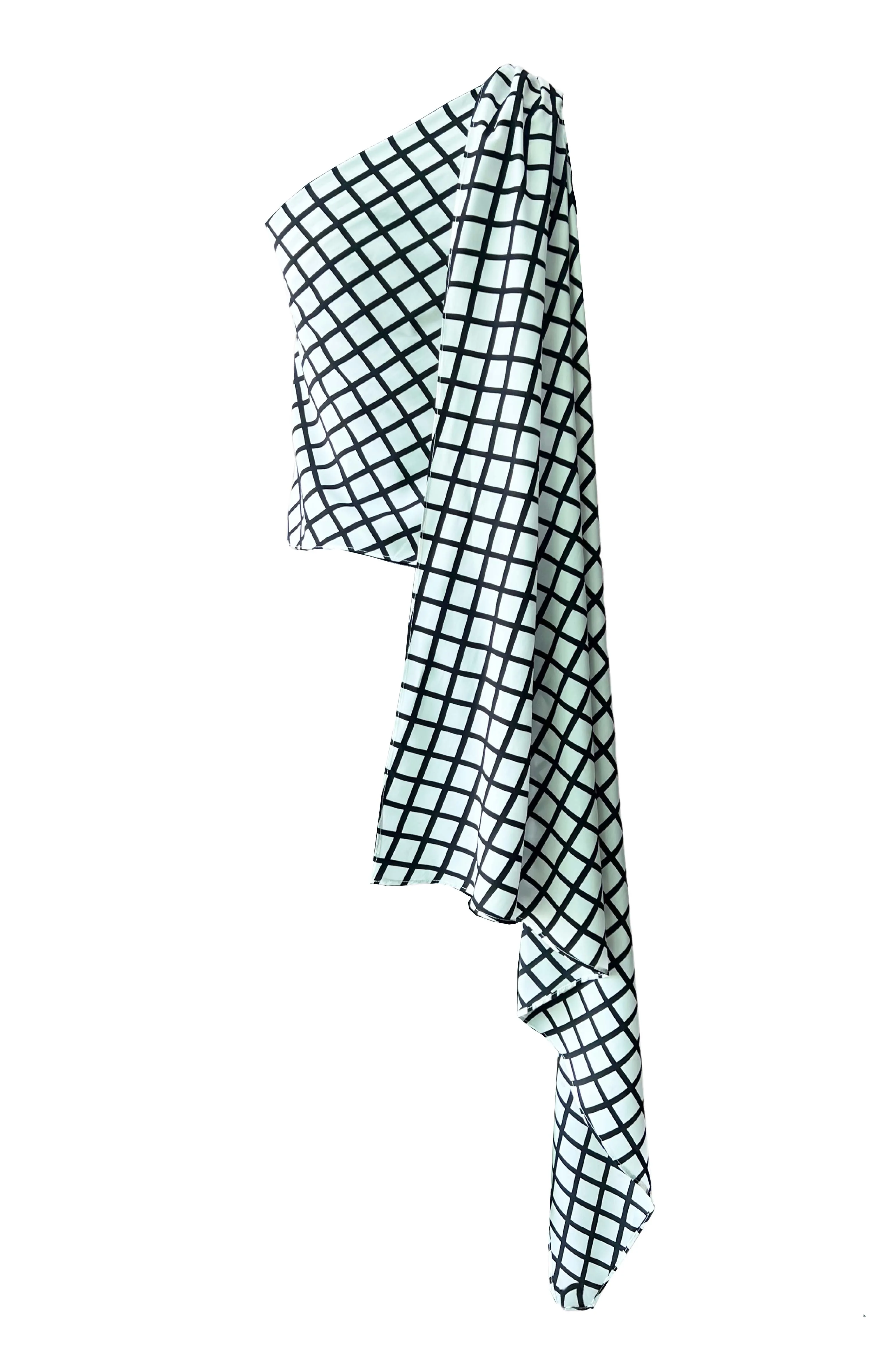 Check Scarf Set