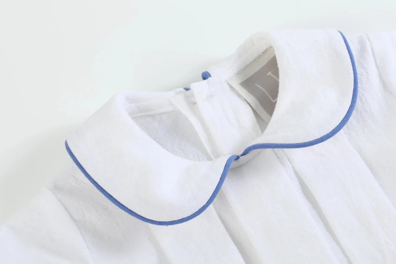 Collared Top & Button Shorts