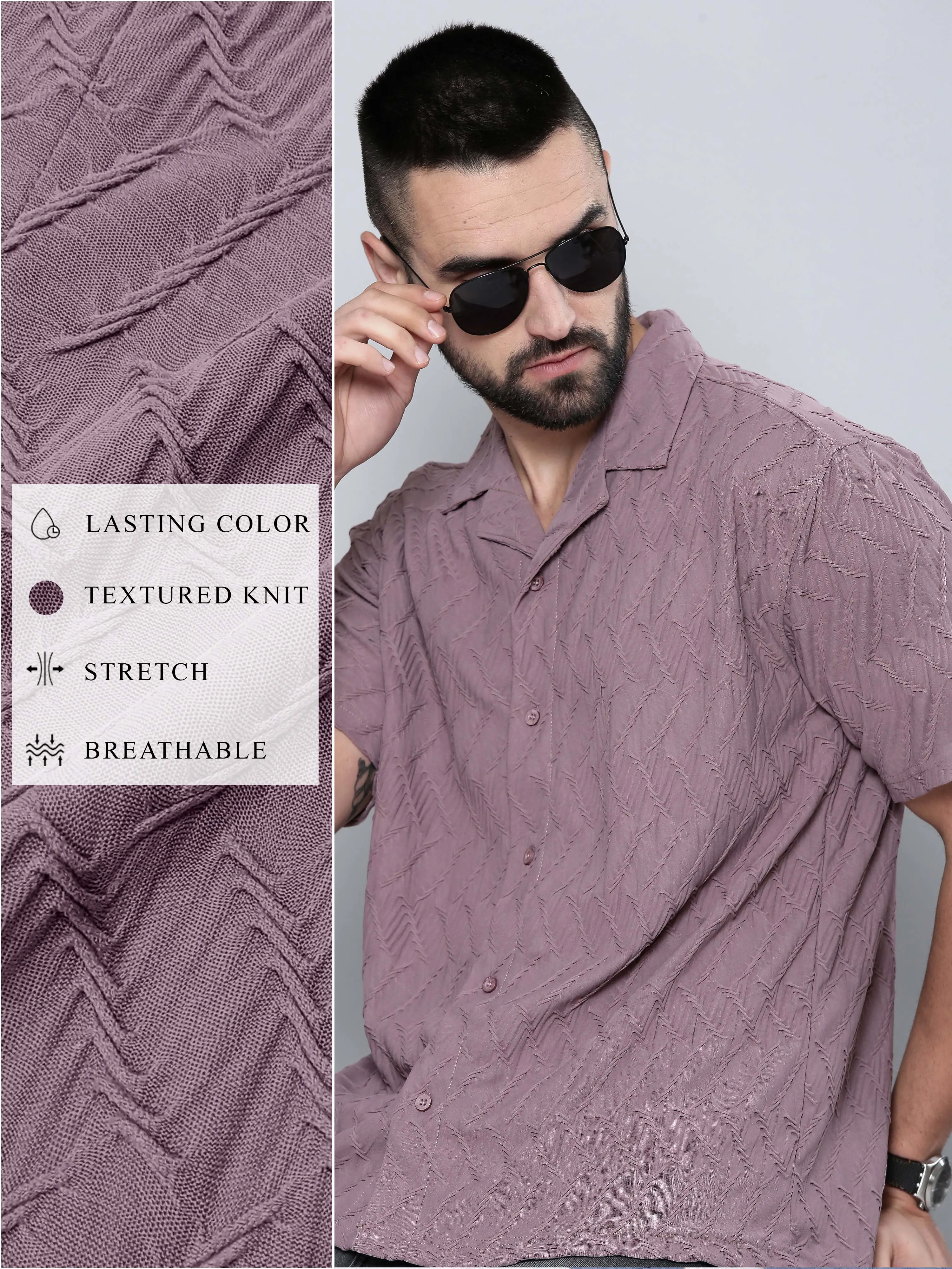 Creased Dusty Pink Shirt
