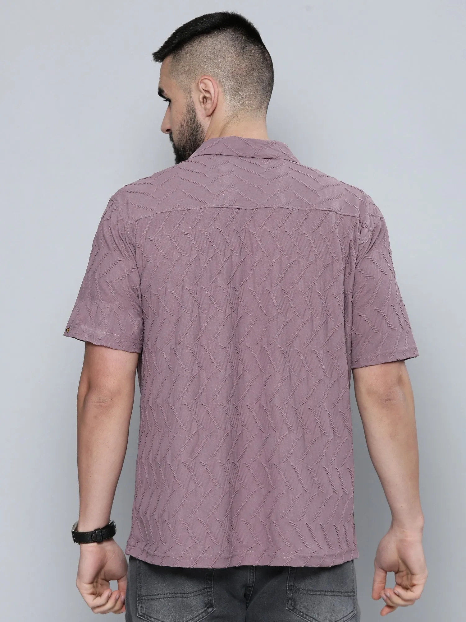 Creased Dusty Pink Shirt