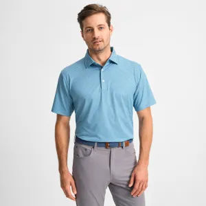 Cubes Printed Performance Polo