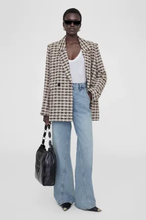 DIANA BLAZER - APRICOT TWEED