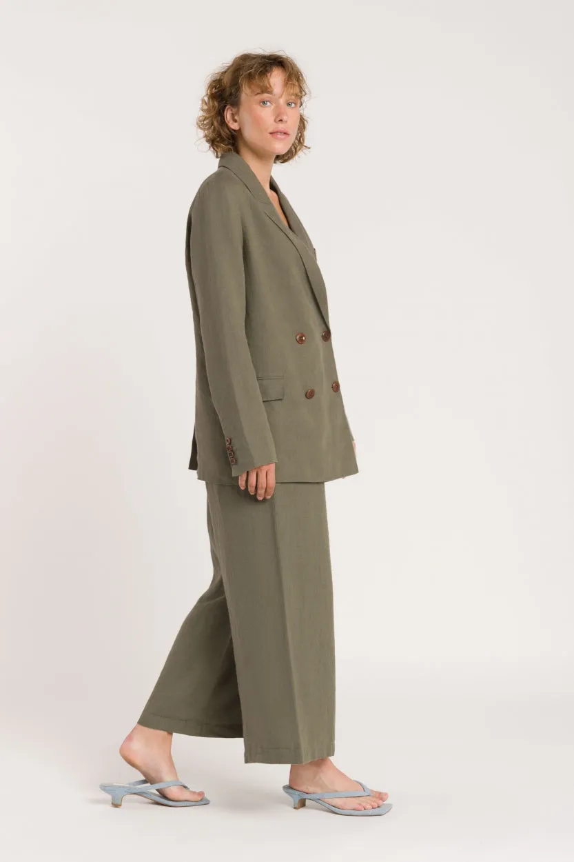 Diana Blazer Bungee Cord Brown