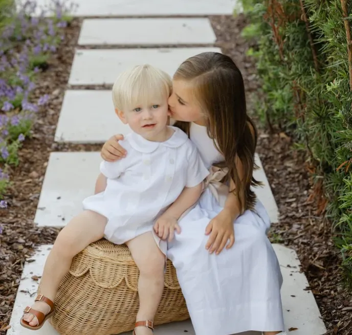 Dressy Short Set- Whisper Linen