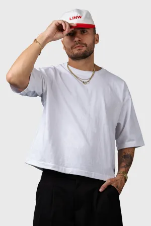 Essential Cropped Tee - White