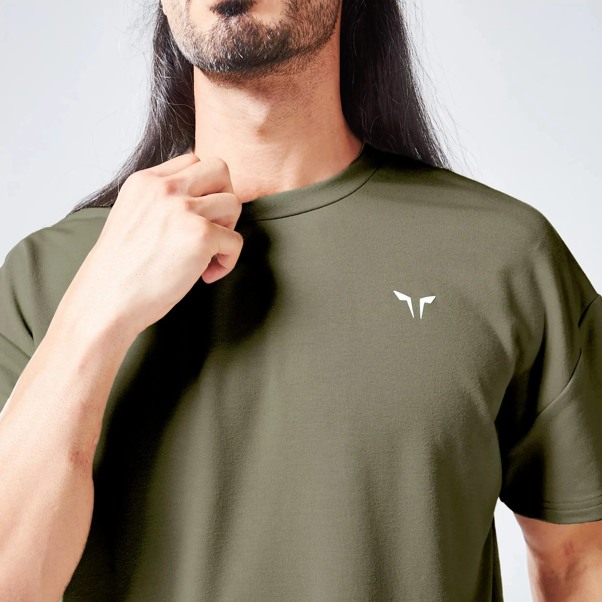 Essential Oversized Tee - Khaki