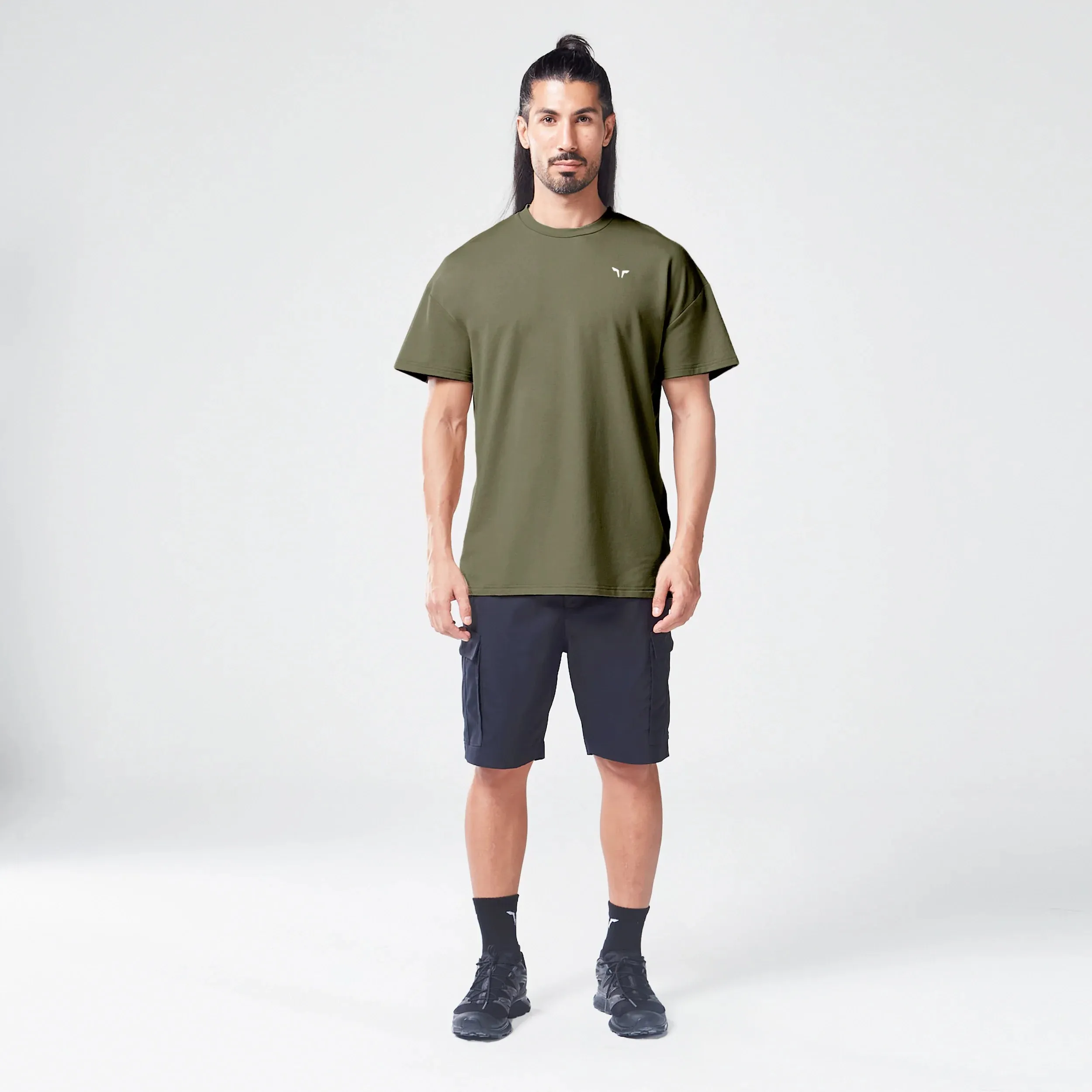 Essential Oversized Tee - Khaki