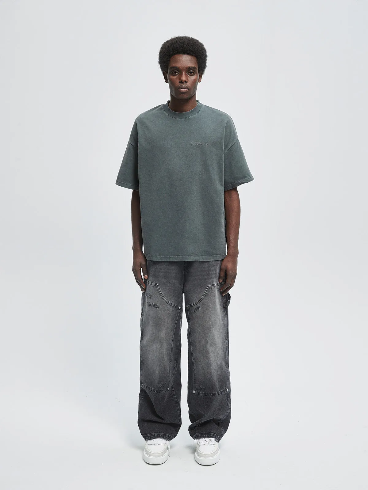 ESSENTIAL T-SHIRT - VINTAGE GREY