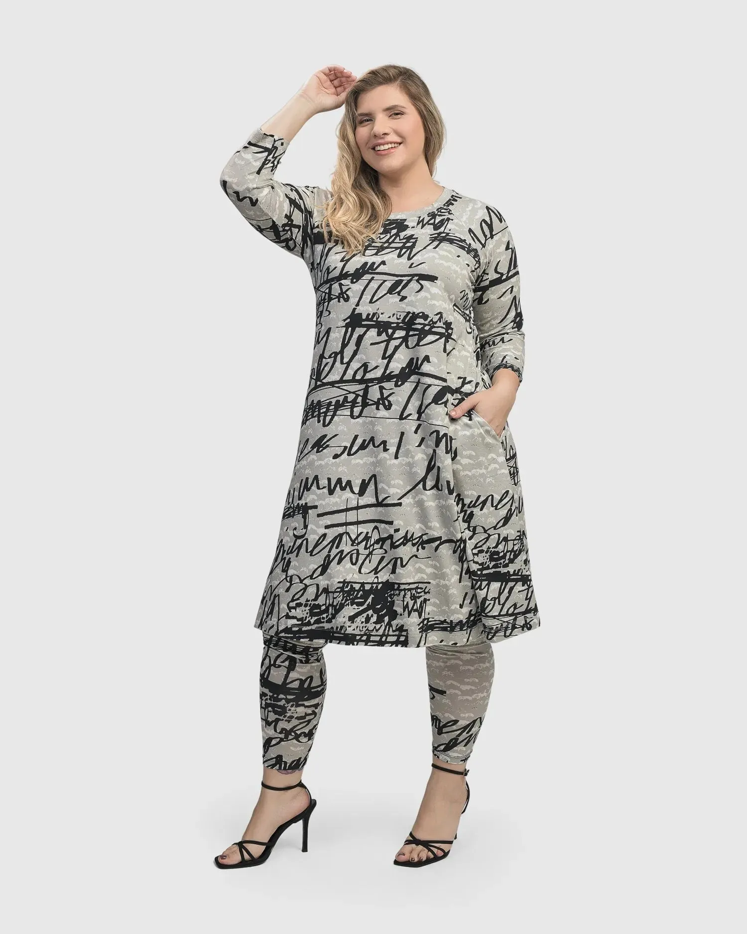 Flirty A Line Dress, Script