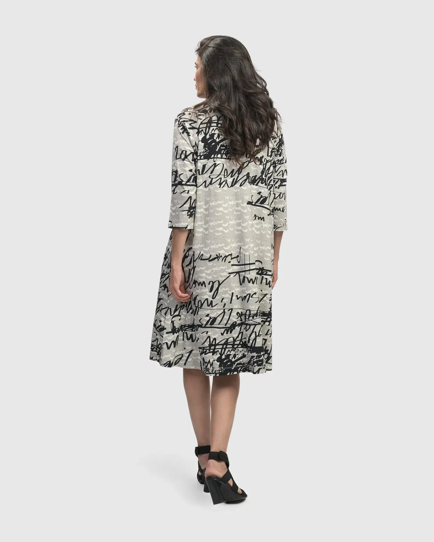Flirty A Line Dress, Script
