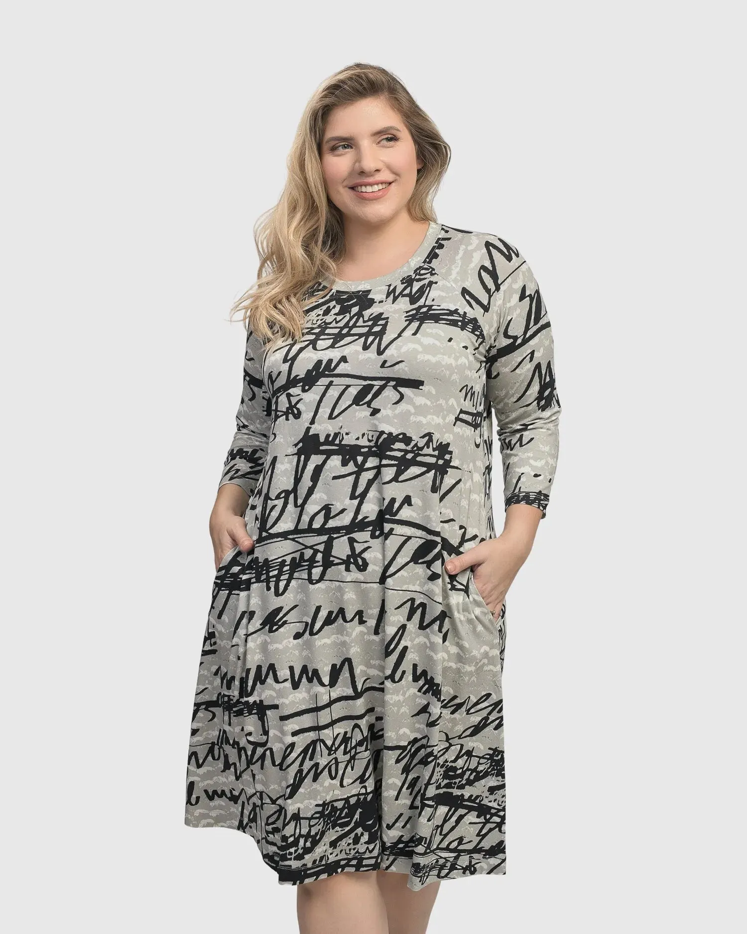 Flirty A Line Dress, Script