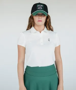 Flirty Polo - White