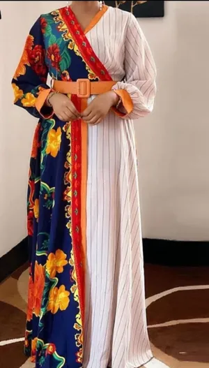 Floral Printed Maxi Summer SunDress