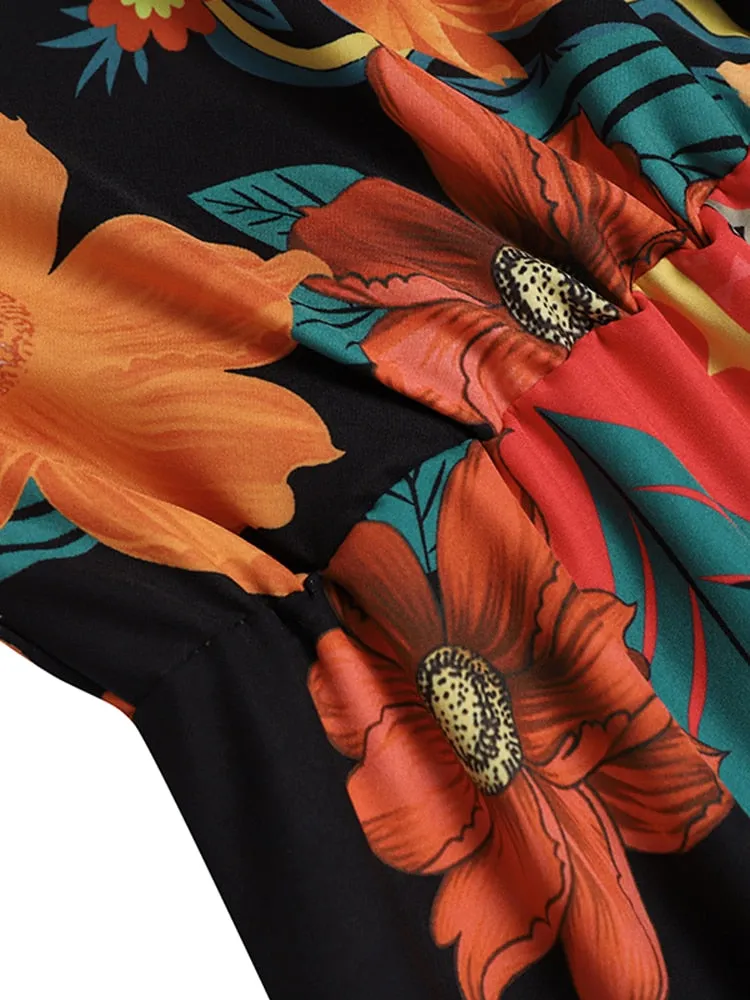 Floral Printed Maxi Summer SunDress