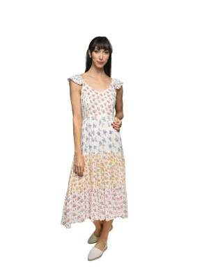 Flower Garden Patchwork Dress