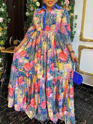 Flower Printed Summer Sundress