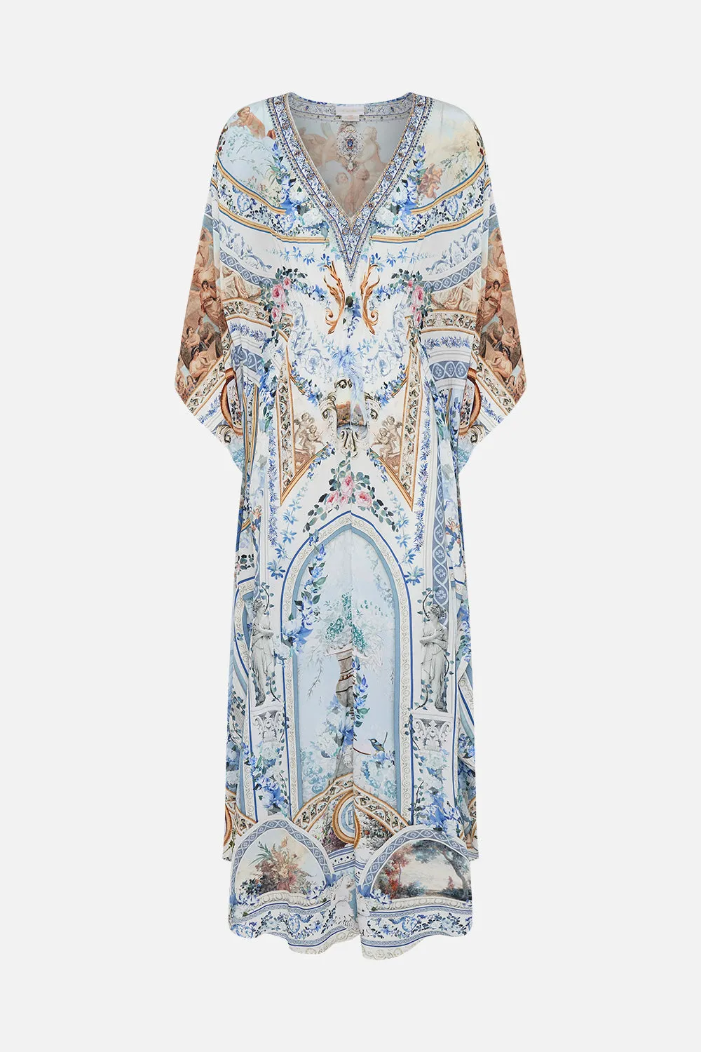 GATHERED WAIST KAFTAN SEASON OF THE SIREN