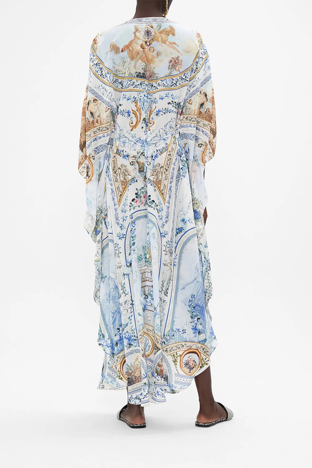 GATHERED WAIST KAFTAN SEASON OF THE SIREN
