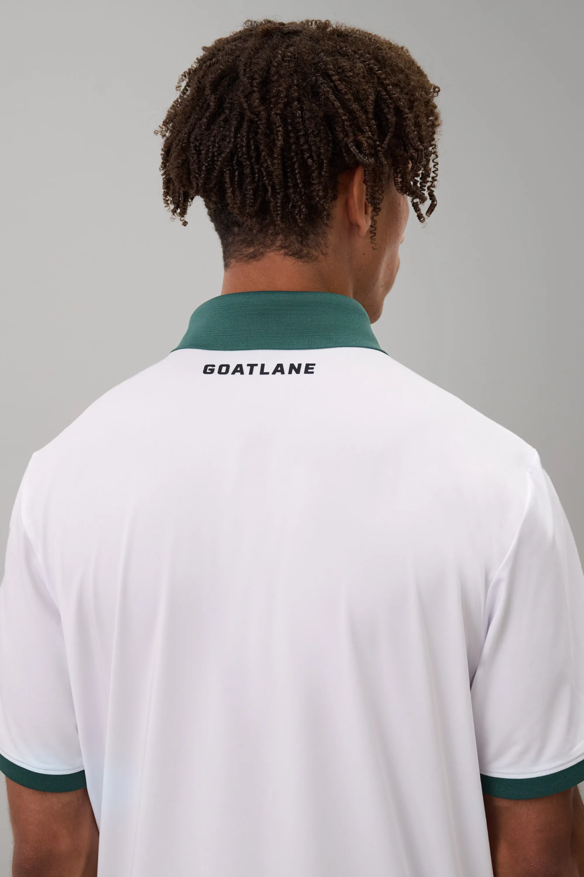 Golf Tech Polo Green Collar