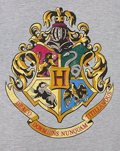 Harry Potter Hogwarts Crest Girl's Fringe Top