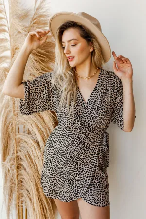 hot nights wrap dress