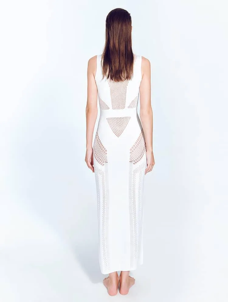 Izzy White Dress